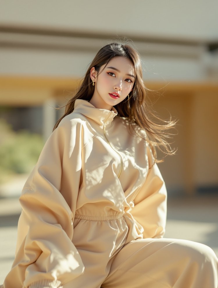 运动套装活力少女